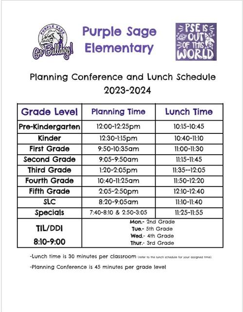 Conference Schedule